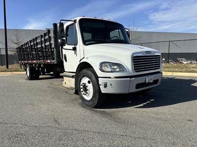 Freightliner M2 106 26 ft Stake Bed Truck - 220HP, Automatic