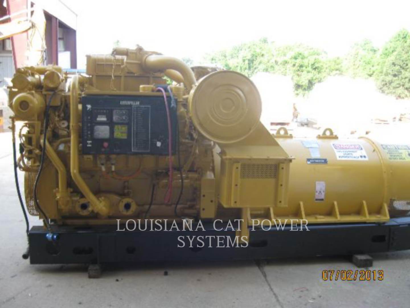 2007 Caterpillar 3508 IND Generator For Sale Lafayette, LA 13379