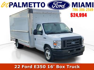 Ford E-Series Box Truck - 350HP, Automatic
