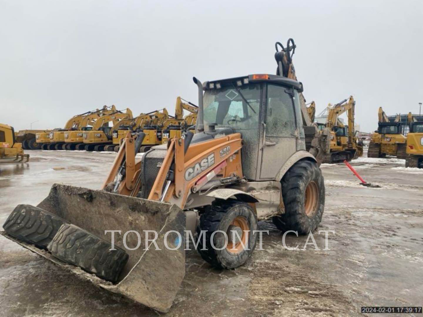 2015 Case 590 Super N Backhoe For Sale Winnipeg, MB, Canada