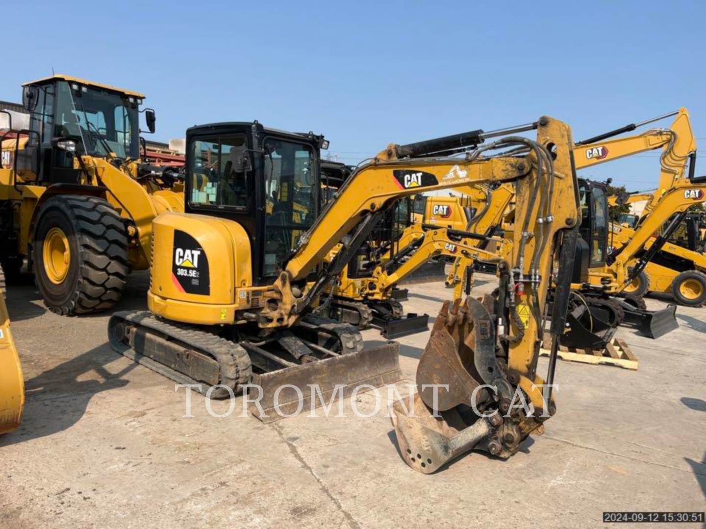 2018 Caterpillar 303.5E2 Mini Hydraulic Excavator For Sale, 2,509 Hours ...