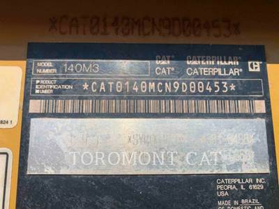 Caterpillar 140M3 Motor Grader