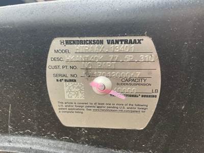 Hendrickson HTRAAX Rear Axle Assembly