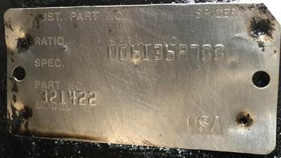 Eaton DSP40 Front Axle Housing for a Kenworth T800