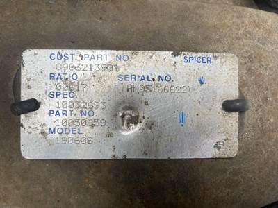 Eaton 19060-S Rear Axle Housing for a Isuzu FTR.