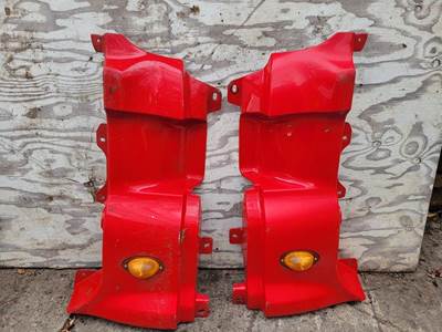 BETWEEN CAB AND HOOD
2012 FREIGHTLINER CASCADIA
SOLD AS A SET
RED IN COLOR