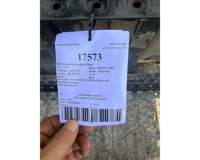 Freightliner Cascadia DPF Assembly