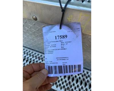Peterbilt 348 DPF Assembly