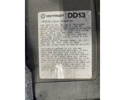 Detroit DD13 Engine for a Freightliner CASCADIA