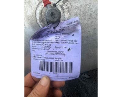Kenworth T680 Left Fuel Tank