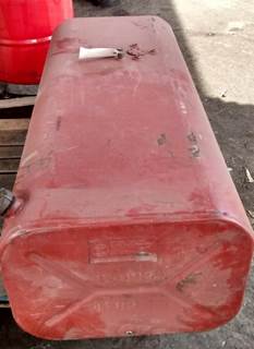 MISC FUEL
61 L X 25 W 18 1/2 H 
110 GAL CAP
STEEL TANK