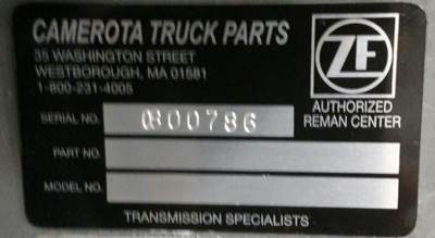 しましま！取引 ZF 4657056042 Transmission for a Terex TA25 For Sale