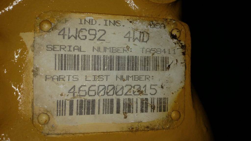 ZF AT178731 Transmission for a John Deere 410G For Sale Enfield, CT