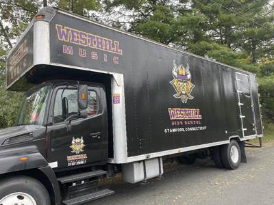 26FT TRUCK BODY WITH CAB OVERHANG, GOOD CONDITION USED TRUCK BODY
26FT X 108"