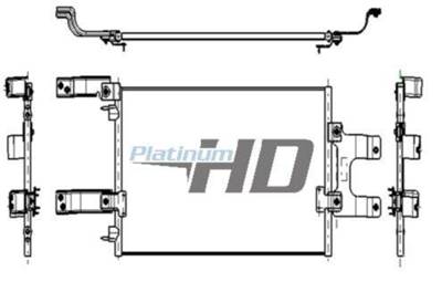Caterpillar CT660 A/C Condenser for a CAT CT660