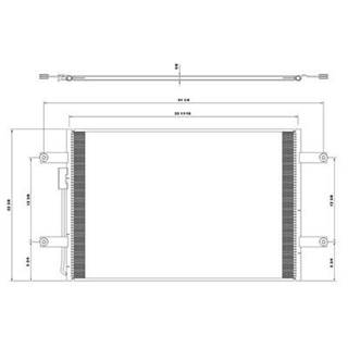 Freightliner Cascadia A/C Condenser
