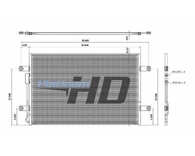 Freightliner Cascadia A/C Condenser