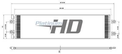International 7400 A/C Condenser