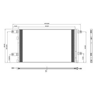 International LT A/C Condenser