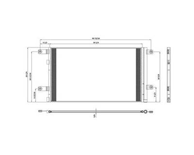 International LT A/C Condenser