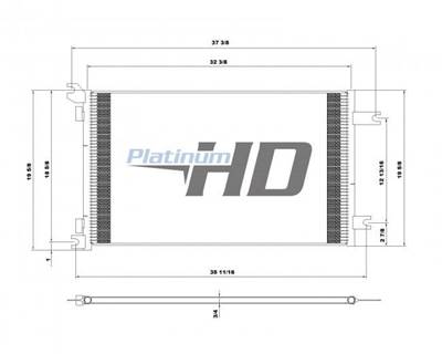 International ProStar A/C Condenser
