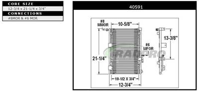 Isuzu NPR A/C Condenser