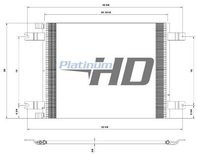 Kenworth T660 A/C Condenser