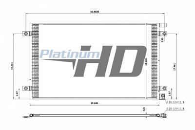 Kenworth T680 A/C Condenser