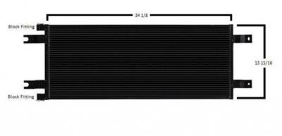 Peterbilt 325 A/C Condenser