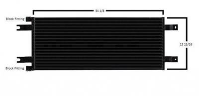 Peterbilt 325 A/C Condenser