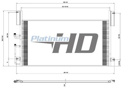 Western Star 4964FX A/C Condenser