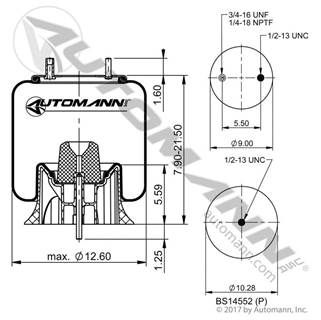 Automann AB1DK23K-9362 Spring Air Bag