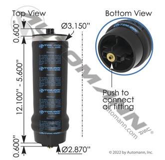 Automann ABSZ70-7215 Spring Air Bag