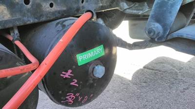 International MV Right Air Tank