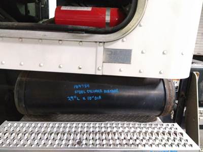 Peterbilt 335 Left Air Tank