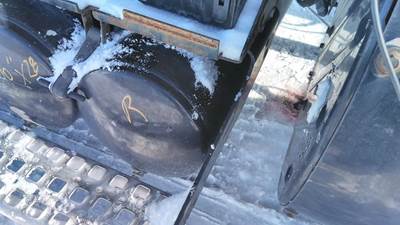 Volvo VNL Left Air Tank