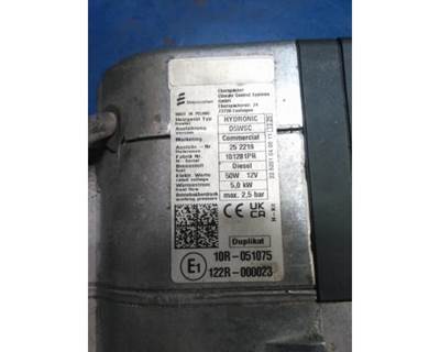 Freightliner Cascadia 126 Auxiliary Heater