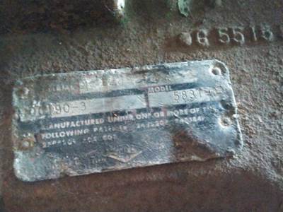 Spicer 5831 Auxillary Transmission