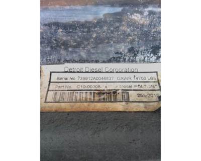 Detroit DA-F-13.3-3 Front Axle Assembly