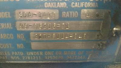 Fabco SDA-1400 Front Axle Assembly