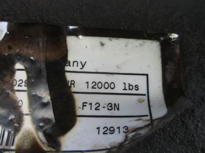 Axle Alliance F12 3N Front Axle Assembly