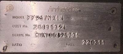 Meritor-Rockwell FF-967 Front Axle Assembly