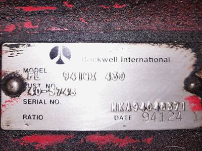 Meritor-Rockwell FL-941 Front Axle Assembly