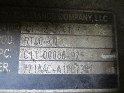 Alliance RT40-4N Rear Axle Assembly