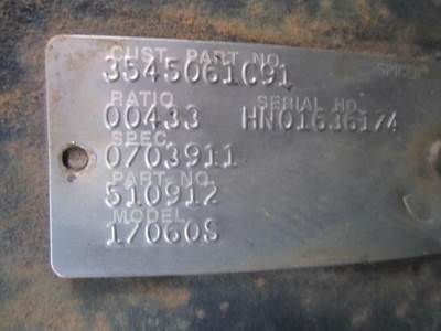 Eaton-Spicer 17060S Rear Axle Assembly