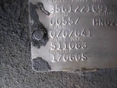 Eaton-Spicer 17060S Rear Axle Assembly