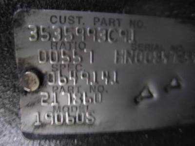 Eaton-Spicer 19060S Rear Axle Assembly