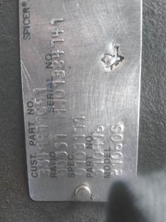 Eaton-Spicer 21060S Rear Axle Assembly