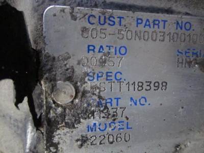 Eaton-Spicer 22060S Rear Axle Assembly