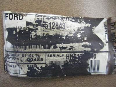 Eaton-Spicer S110L Rear Axle Assembly